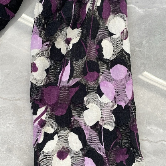 Women's INC International Concepts Floral Lace 3/4th Sleeve Top XL - Picture 13 of 16